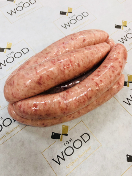 pork sausage tom wood